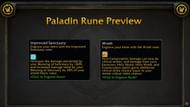 New Runes for Paladin in WoW Classic SoD Phase 3 (Image via Blizzard Entertainment)